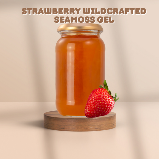 Strawberry Wildcrafted Seamoss Gel (Copy)